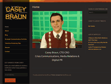 Tablet Screenshot of caseybraun.com